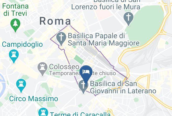 Rome - Laterani Dfm B&b San Giovanni Roma Maps