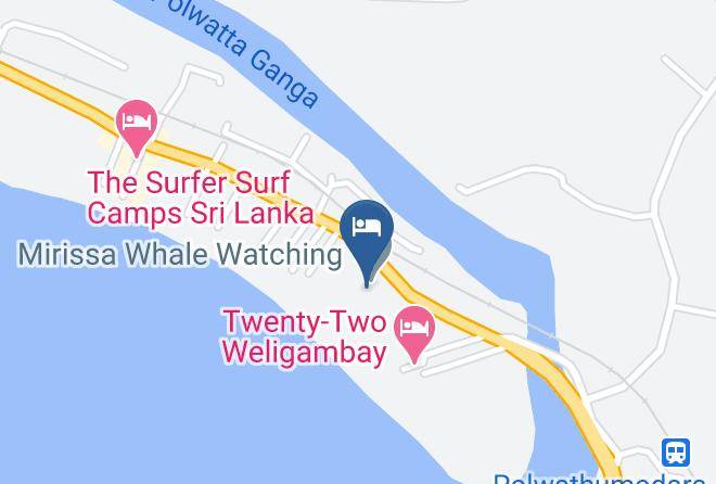 Galle - Latheena Resort Maps
