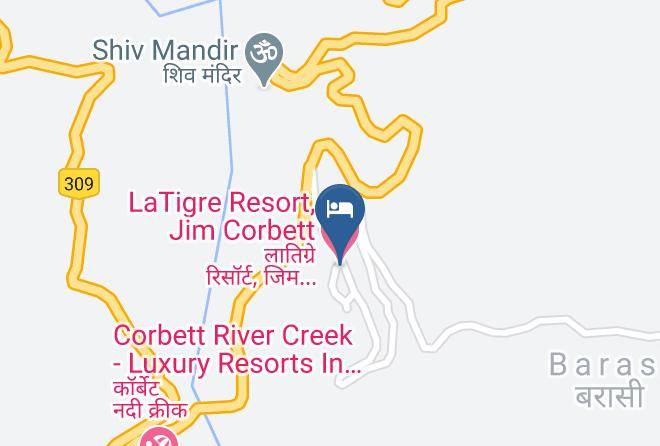 Sult - Latigre Resort Jim Corbett Maps