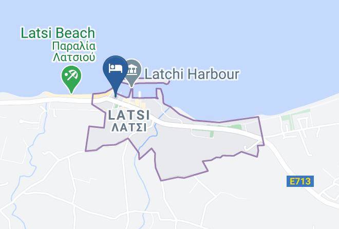 Cyprus - Latsi Hotel Maps