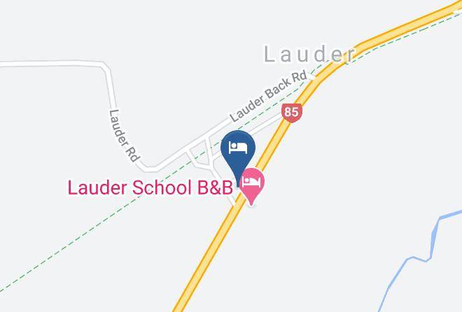 Central Otago - Lauder Hotel Maps