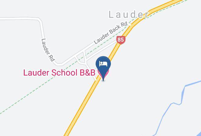 Central Otago - Lauder School B&b Maps
