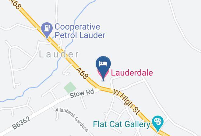 Scottish Borders - Lauderdale Hotel Maps