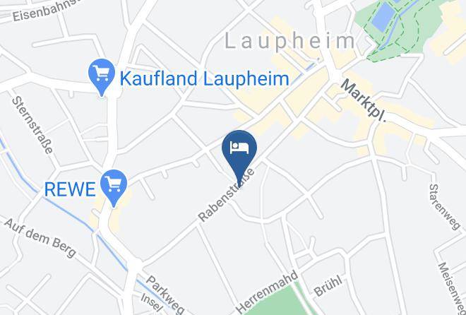Biberach - Laupheimat Stadtmitte Zimmer Maps