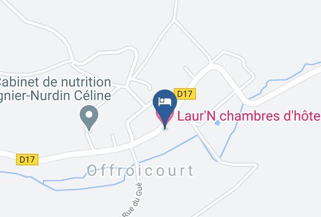 Vosges - Laur'n Chambres D'hotes Maps