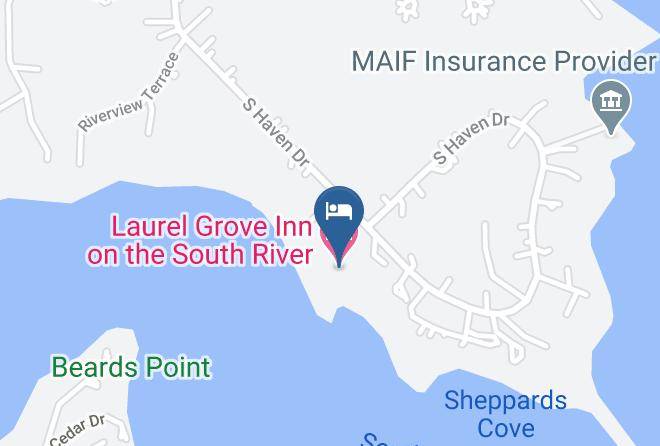 Anne Arundel - Laurel Grove Inn On The South River Maps