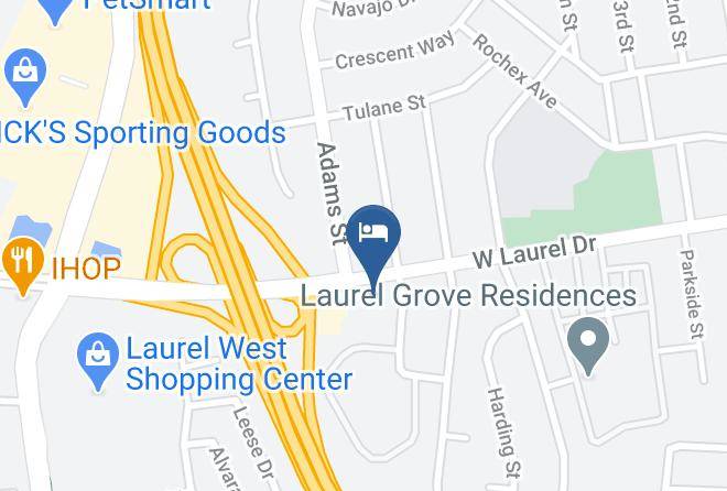 Monterey - Laurel Inn & Conference Center Maps