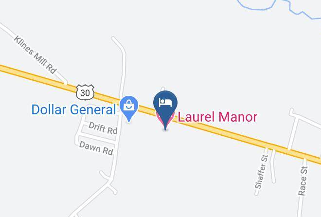 Somerset - Laurel Manor Motel Maps