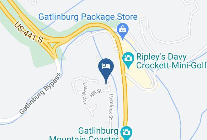 Sevier - Laurel Springs Lodge Bed And Breakfast Maps