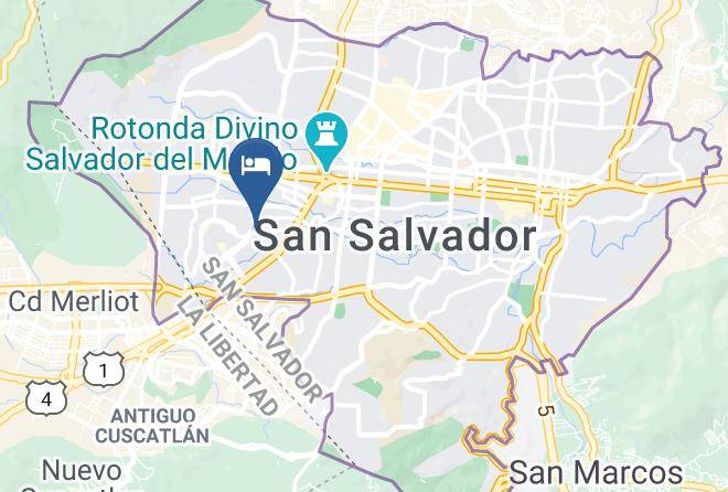 San Salvador - Laurentia Hotel Boutique Maps