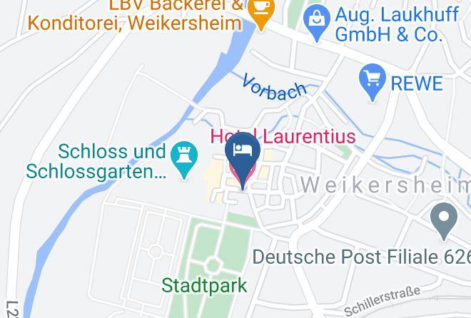 Hotel Laurentius Map