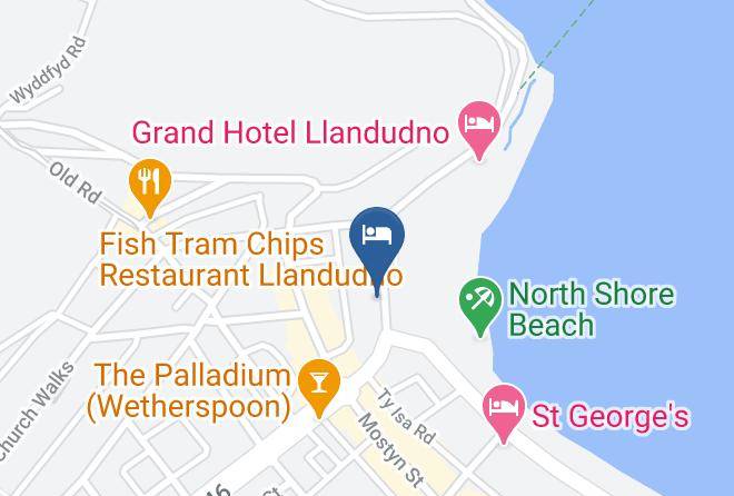Conwy - Lauriston Court Hotel Maps