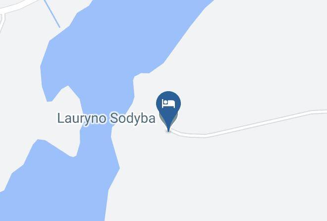 Zarasai District Municipality - Lauryno Sodyba Maps