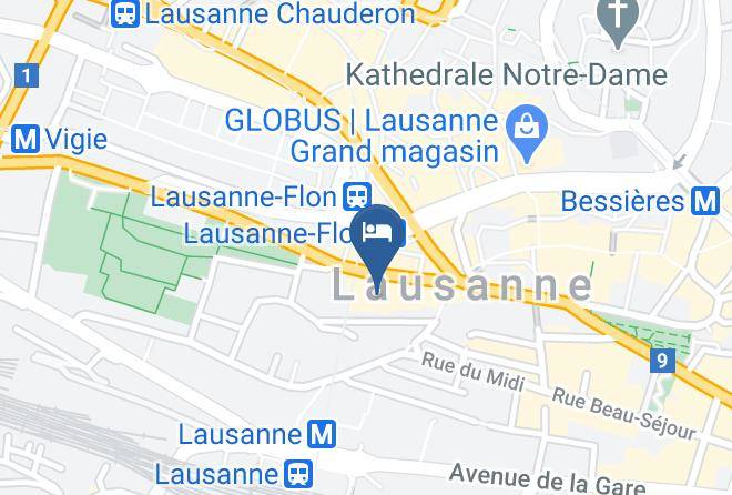 Lausanne - Lausanne Palace Maps