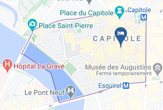 Haute Garonne - Lauthentique Coeur De Ville Maps