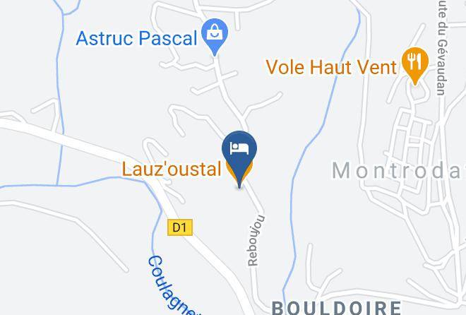 Lozere - Lauz'oustal Maps