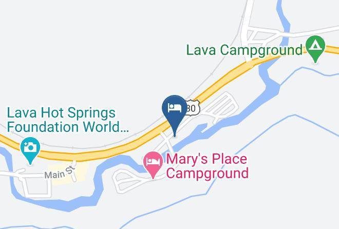 Bannock - Lava Hot Springs East Koa Holiday Maps