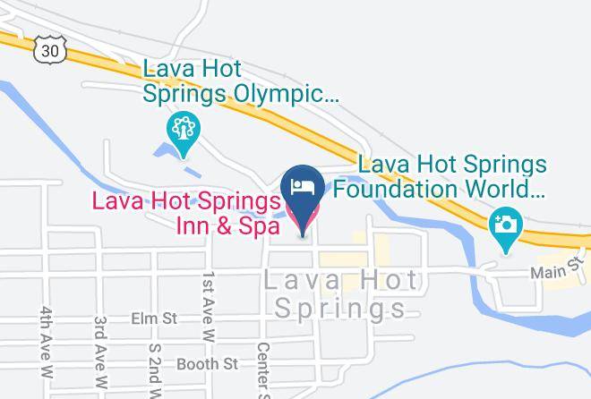 Bannock - Lava Hot Springs Inn & Spa Maps