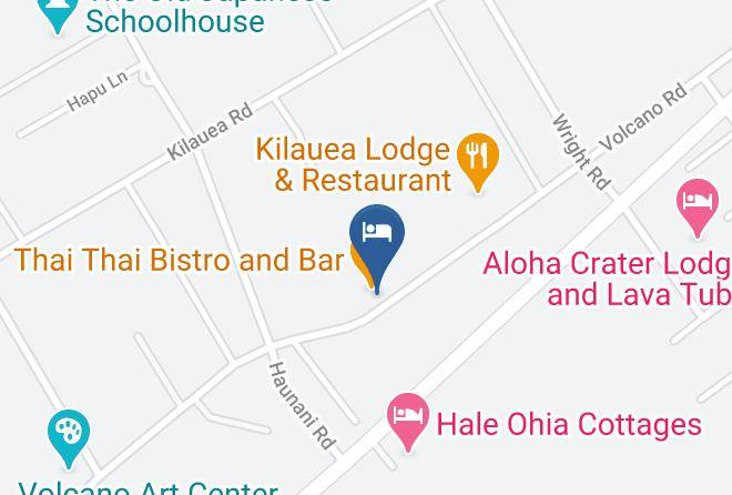 Hawaii - Lava Lodge At Hale Kilauea Maps