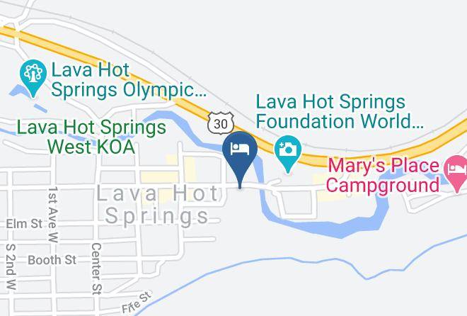 Bannock - Lava Spa Motel & Rv Park Maps