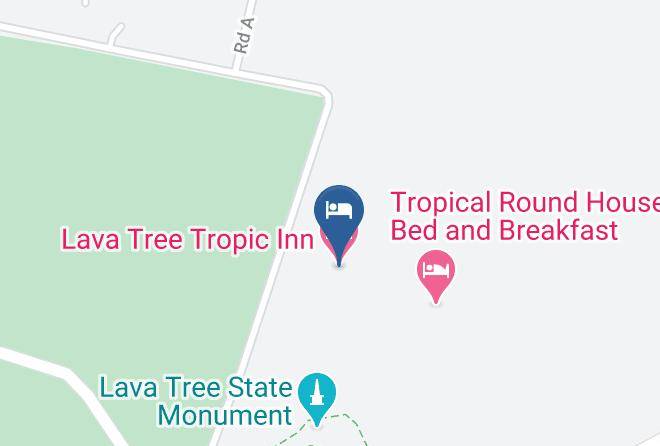 Lava Tree Tropic Inn Map