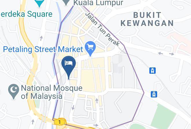 Kuala Lumpur - Lavana Hotel Chinatown Maps