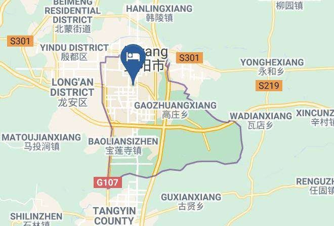 Anyang - Lavande Hotel Maps