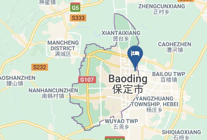 Baoding - Lavande Hotel Maps