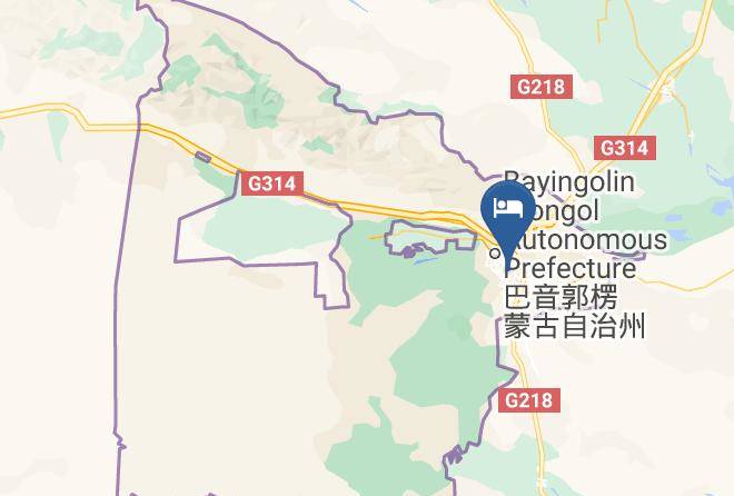 Bayinggolin Mongol Aut Prefecture - Lavande Hotel Maps