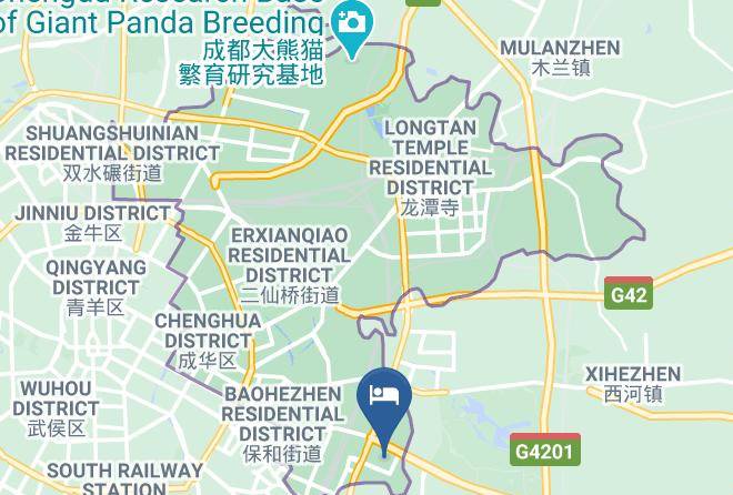 Chengdu - Lavande Hotel Maps