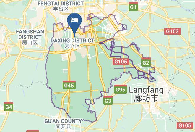 Daxing District - Lavande Hotel Maps