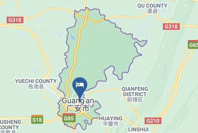 Guang An - Lavande Hotel Maps