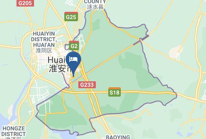 Huaian - Lavande Hotel Maps