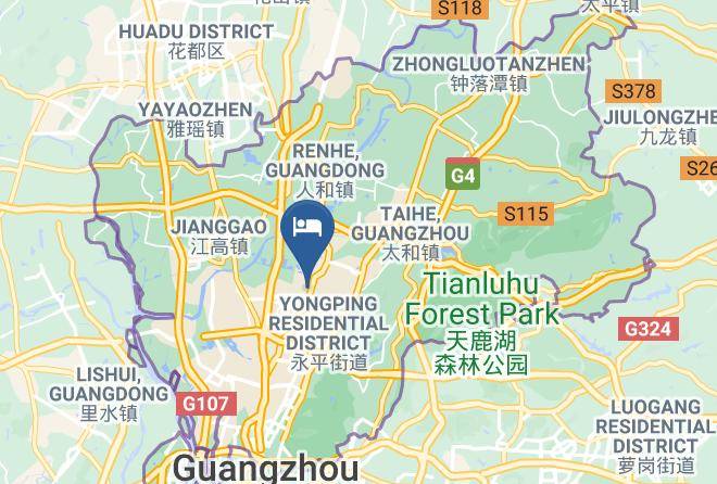 Guangzhou - Lavande Hotel Jhwg Metro Station Maps