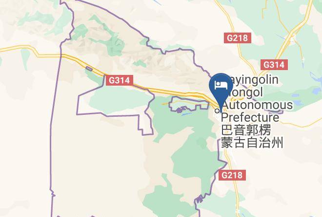 Lavande Hotel Korla Shihua Avenue Map