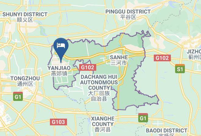 Langfang - Lavande Hotel Sanhe Yanjiao Tianyang Square Branch Maps