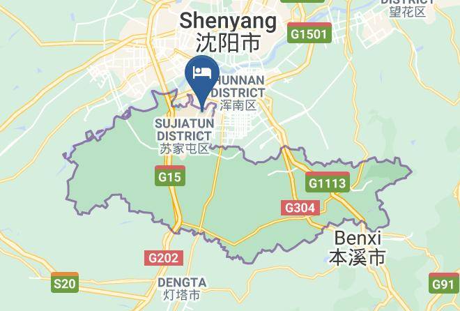 Shenyang - Lavande Hotel Maps