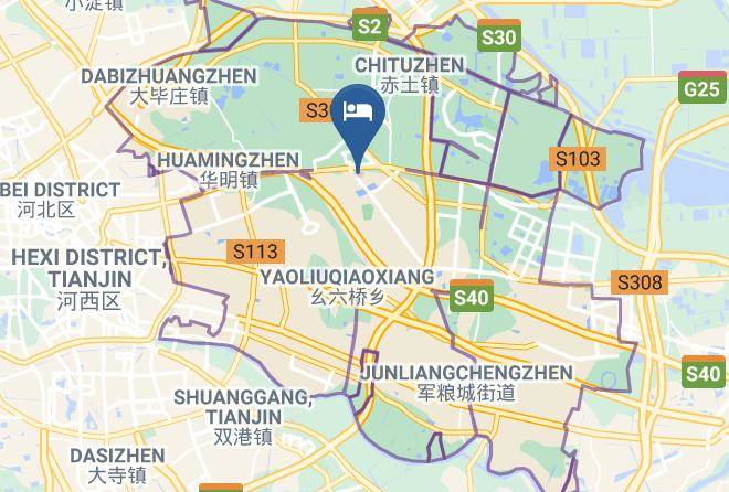 Dongli District - Lavande Hotelstianjin Binhai International Airport Maps