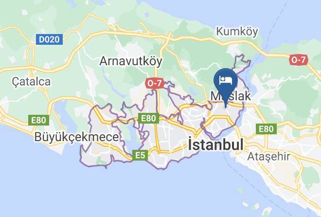 Kagithane - Lavandula Hotel Maps