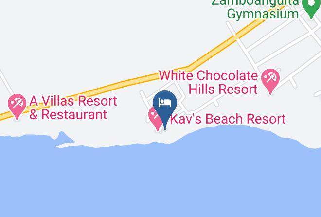Negros Oriental - Lavanya Beach & Dive Resot Maps