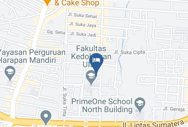 Kota Medan - Lavatera Residence Maps