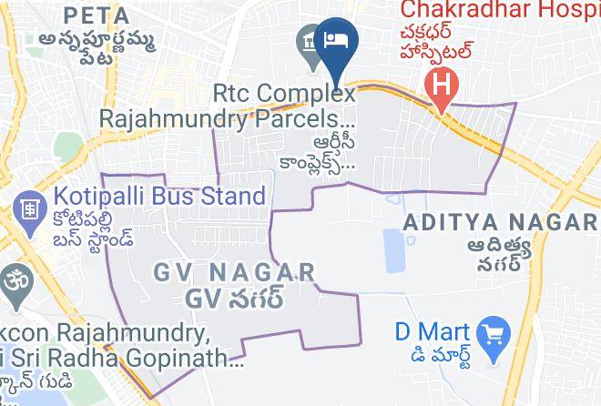 Rajahmundry - Laven Hotels Maps