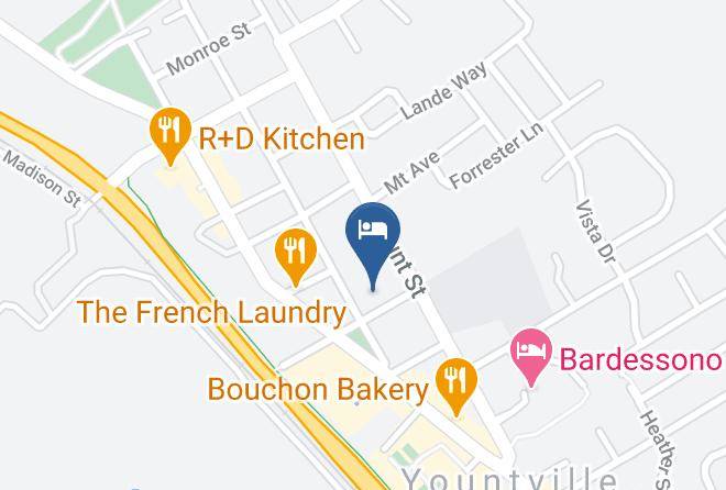 Napa - Lavender A Four Sisters Inn Maps