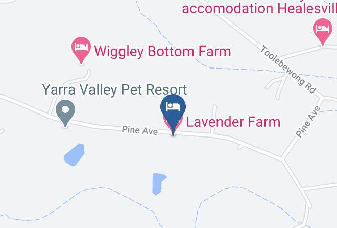 Yarra Ranges - Lavender Farm Maps