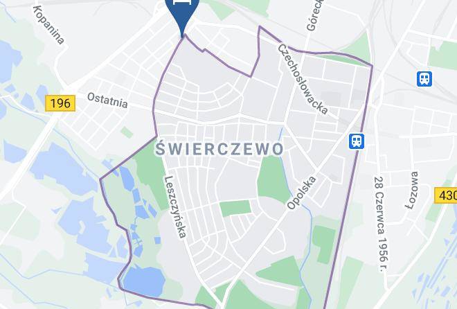 Poznan - Lavender Hotel Poznan Maps