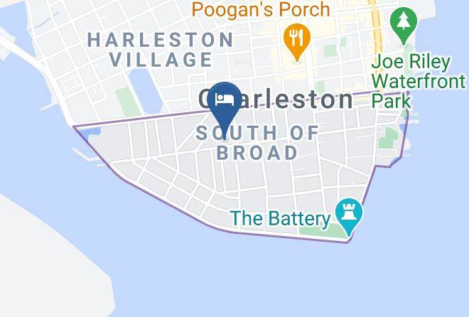 Charleston - Lavender & Lace Maps