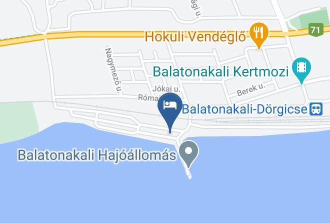 Balatonakali - Levendula Naturista Kemping Maps