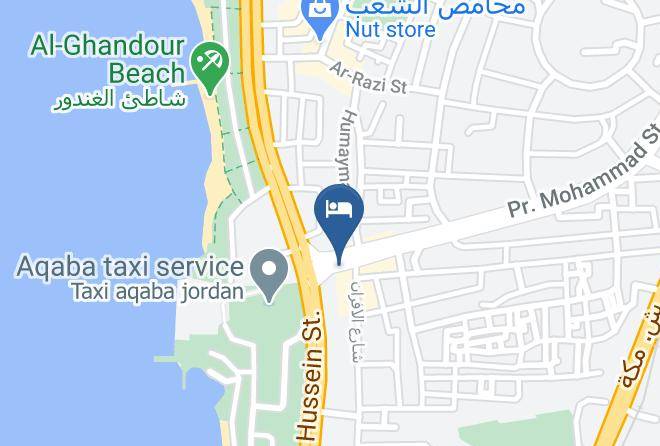 Al Aqaba Qasabah - Laverda Hotel Aqaba Maps