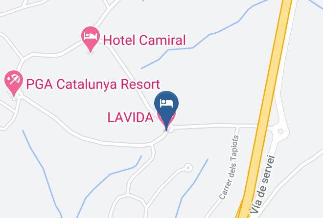 Girona - Lavida Hotel Maps
