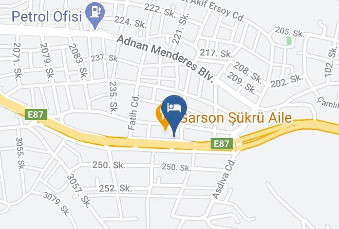 Pamukkale - Lavin Otel Denizli Maps